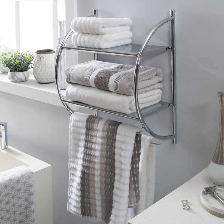 NEU Home 2 Tier Wall Mounted Towel Rack & Reviews - Wayfair Canada